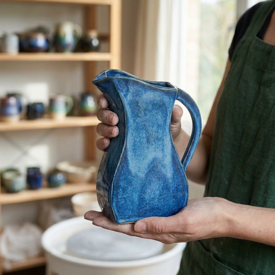 Slab-Built Jug Workshop with Ros Ingram | 3rd October (4.5 hrs)