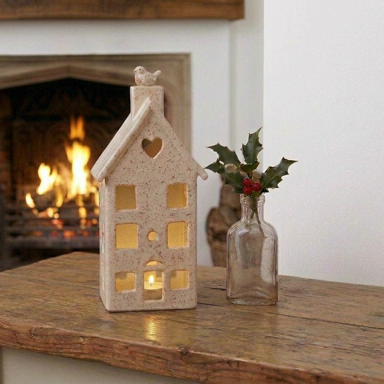 Christmas Tealight Lantern House Workshop with Robyn Holmyard (3 hrs)